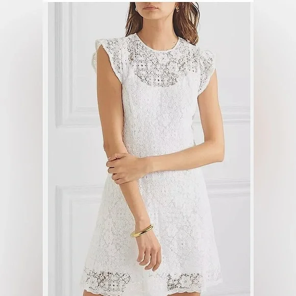 ribbed lace trim mini dress Chana Off Shoulder Mini Dress in Black Rib with Lace Trim